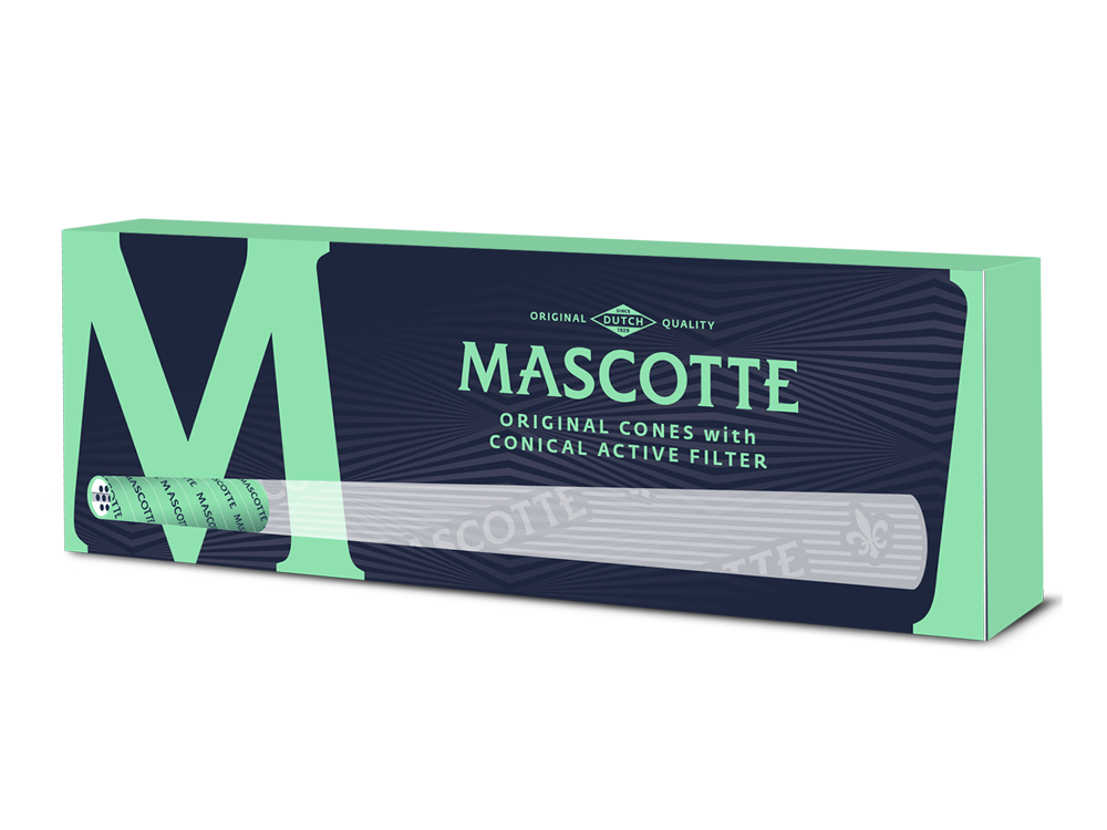 Mascotte Original Cones with Active Filter 3-Pack