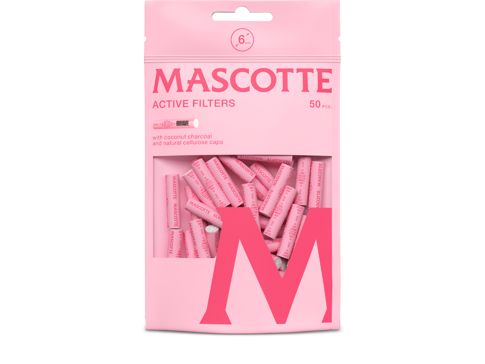 Mascotte Pink Paper Active Filters 50